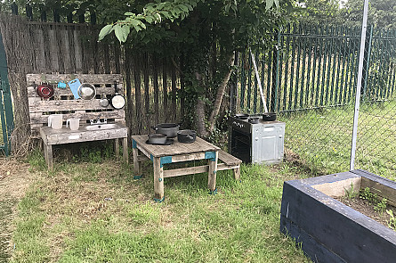 The mud kitchen restaurant is now open